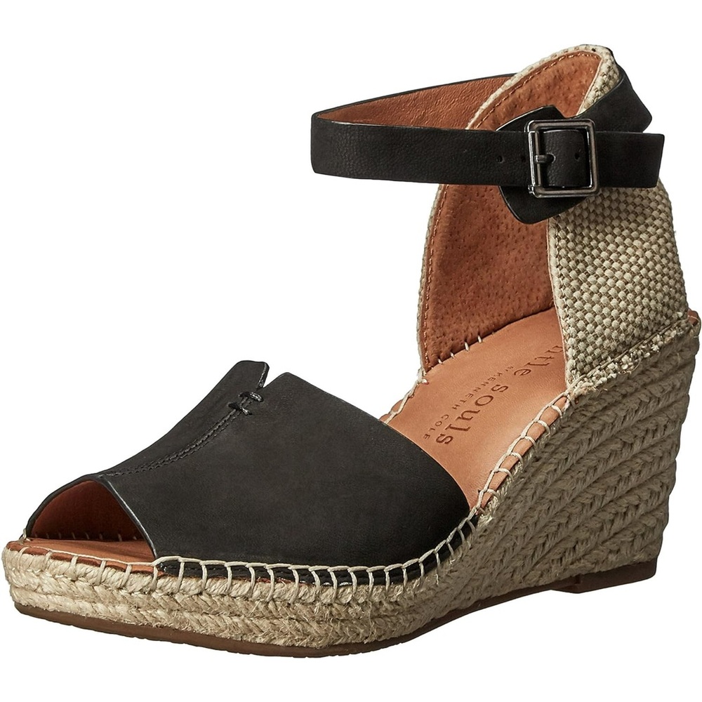 Gentle Souls by Kenneth Cole Women's Charli Espadrille Wedge Sandal